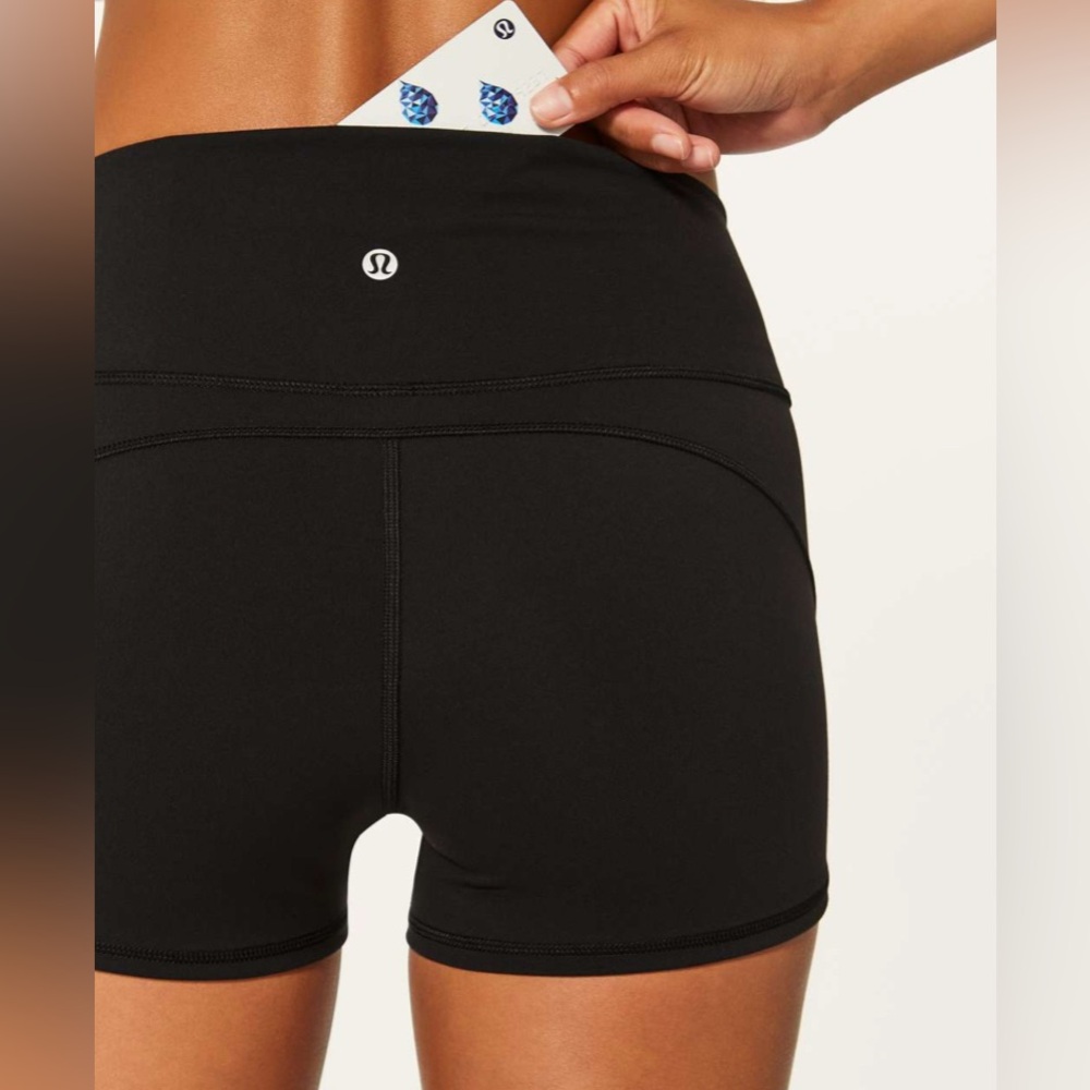 lululemon athletica Black Athletic Shorts - Picture 3 of 7